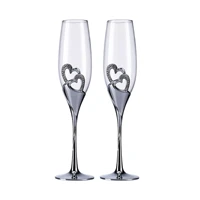 goblet glass crystal champagne glass set red wine glass wedding creative crystal sparkling wine glass