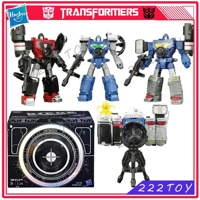 Фото Новые классические игрушки Hasbro Transformers War for Cybertron:Sie Limited Refraktor Reconnaissance Team, комплект из 3 фигурок, сбор №1
