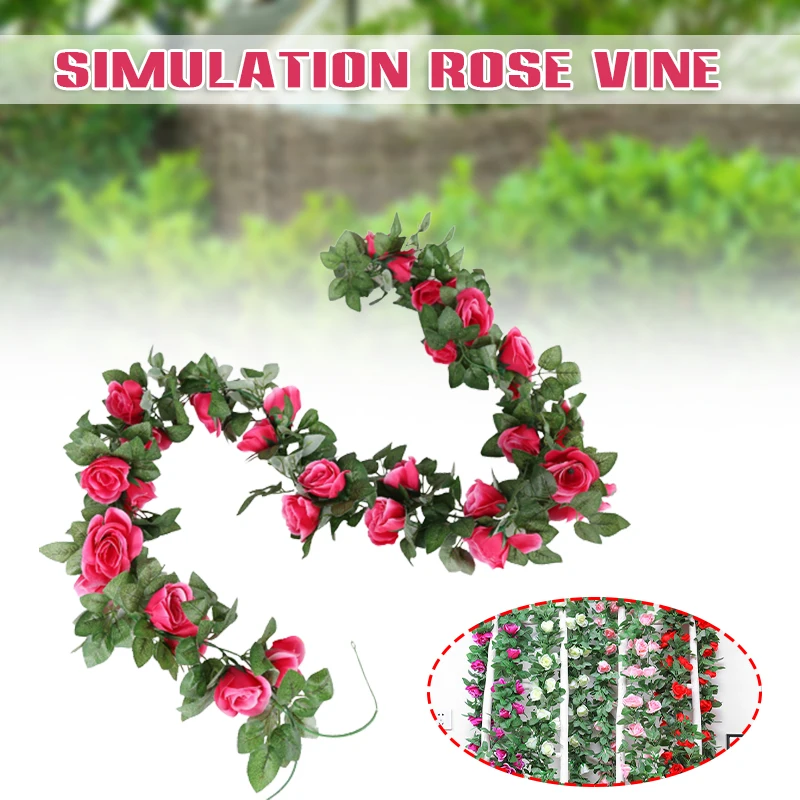 

Искусственная Роза из ротанга, искусственный цветок, настенное искусство, подвесное украшение для дома, 2 шт./4 шт., искусственная имитация ро...