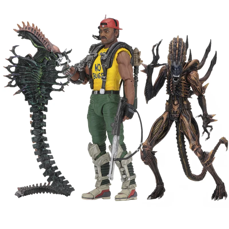 Alien vs. Predator Action Figure Scar Predator Alien Warrior Alien Action Figure Collectable NECA Toy Doll Gift
