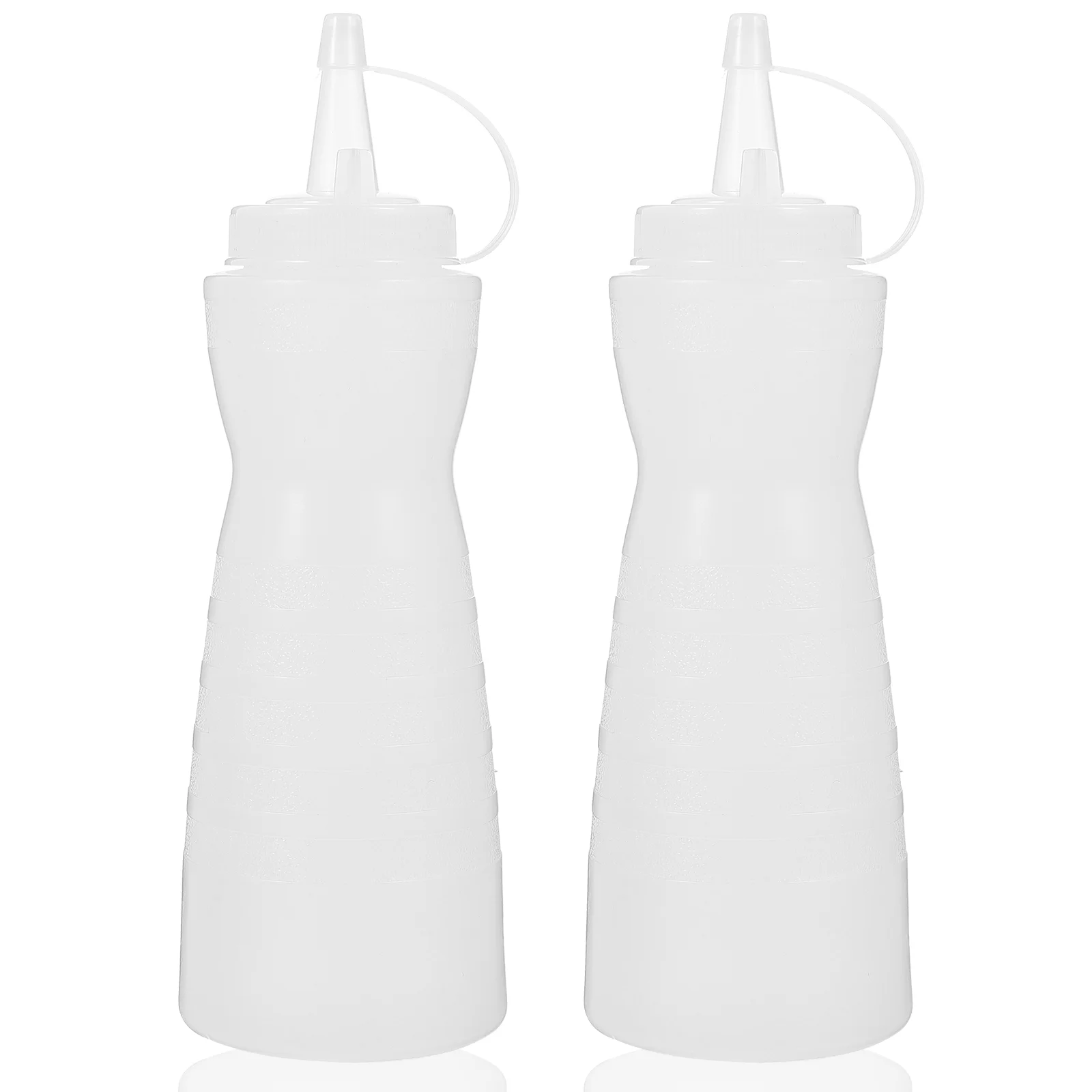 

2 Pcs Small Oil Pot Squeeze Sauce Bottle Salad Containers Bottles Sauces Dispenser