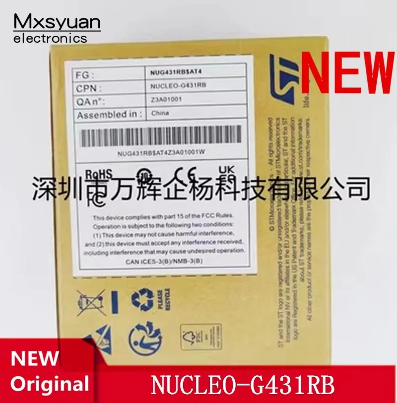 1 шт. 100% новая оригинальная макетная плата NUCLEO-G431RB STM32G431RBT6 STM32 Nucleo-64