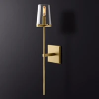 postmodern nordic style 2022 new design gold or black color bedroom wall lamp living room art decoration lighting fixtures e14