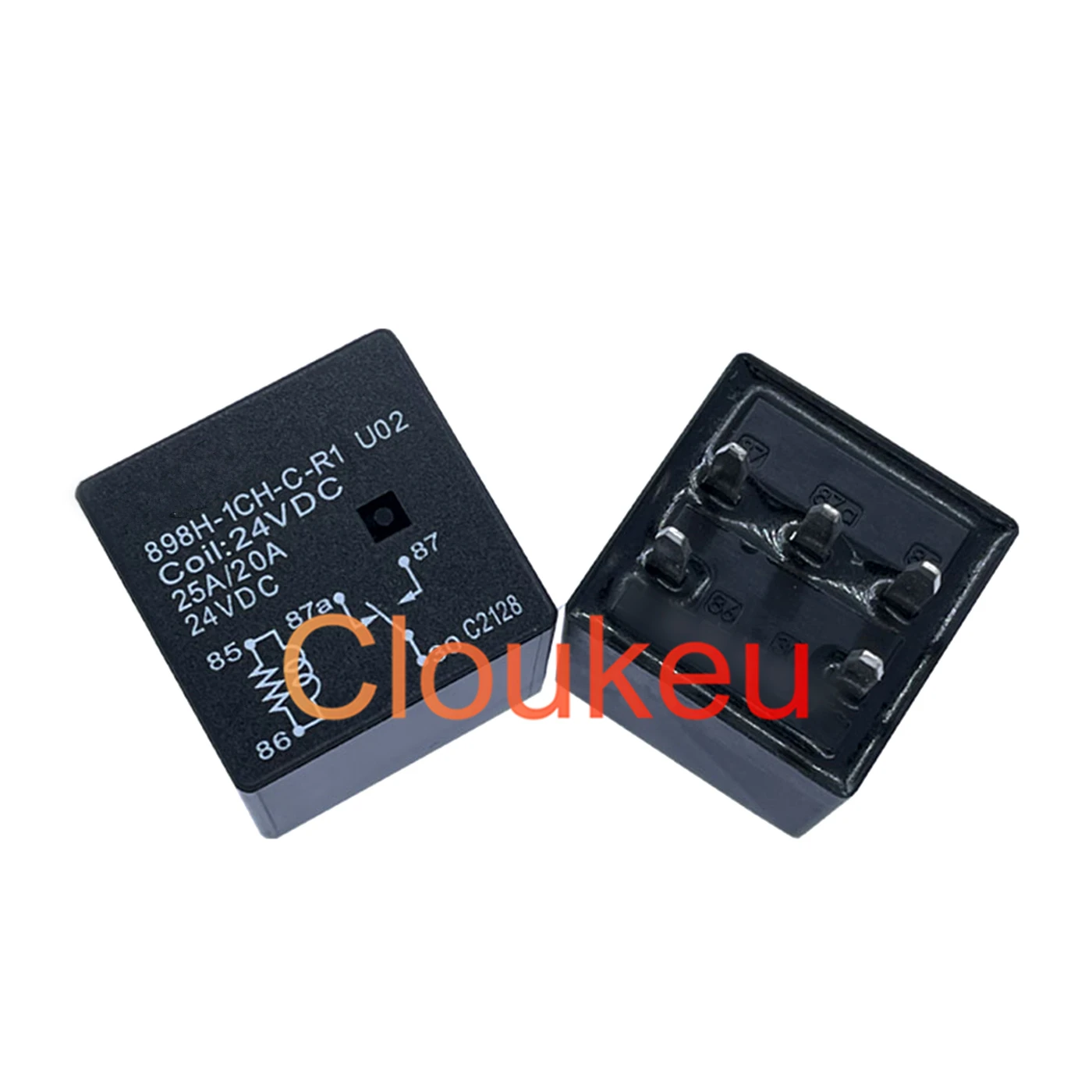 Реле 898H-1CH-C-R1-U02-24VDC 25A 4pin