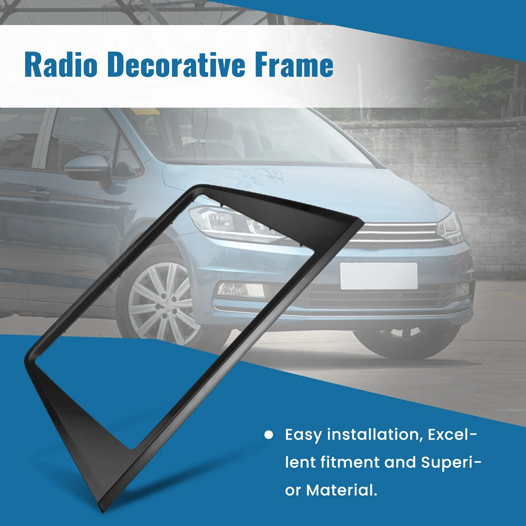 5ТД 858069 G для 5T 9 2-дюймовый автомобильный радиоприемник CD-рамка Экран декоративная