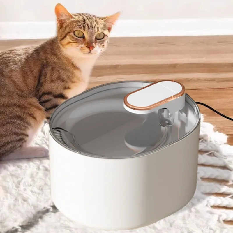 

Cat Water Fountain Auto Filter USB Electric Mute Cat Drinker Bowl 3L Recirculate Filtring Drinker for Cats Pet Water Dispenser