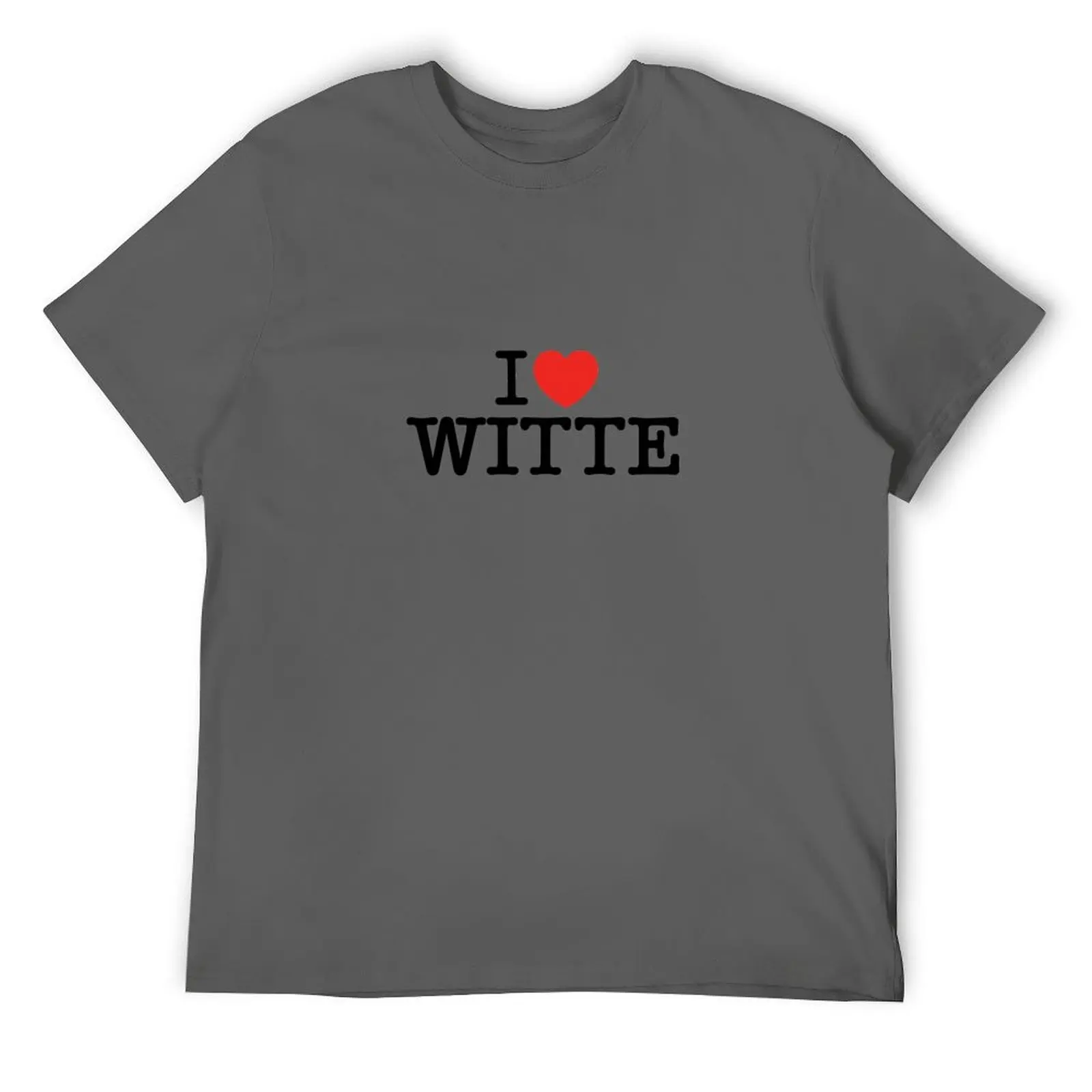 Футболка University of Wisconsin I Heart Witte с графикой Louboutins синие арховые белые мужские