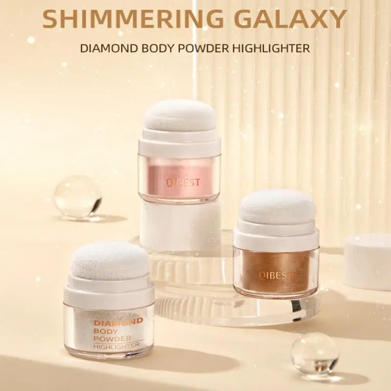 Highlighter Powder Glitter Powder Shimmer Contour Blush Powder Makeup For Face Eye Lip Hair Body Highlight Powder
