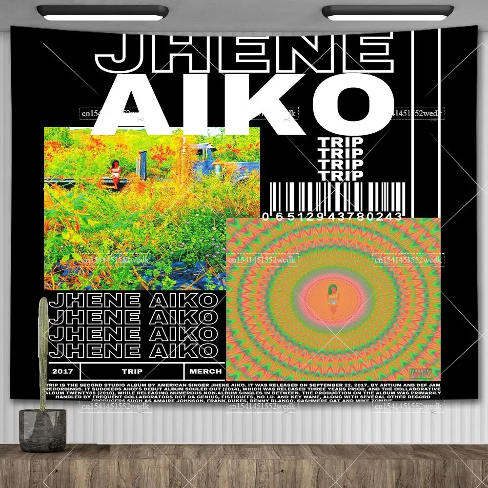 Jhene Aiko Chilombo Обложка для музыкального альбома постеры настенный гобелен забавный