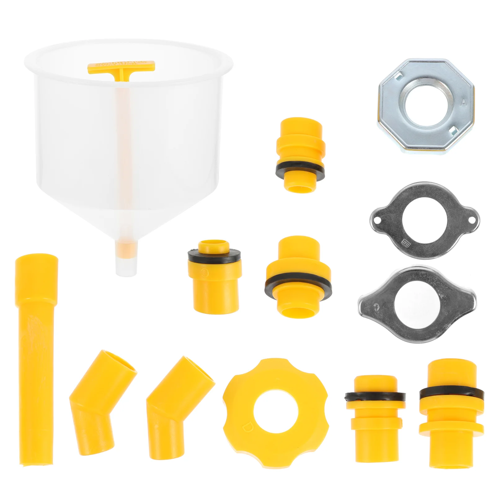 

Spill Free Funnel Kit Anti Freezer Car Spill Proof Funnel Kit Coolant Funnel Radiator Funnel Combination No Spill Funnel Kit