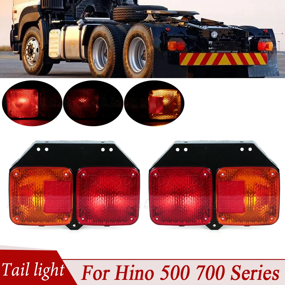 

Taillamp Assembly Car Tail Light Brake Light For Hino Ranger Pro 500 700 Series FC FD GD FG FL FM 2003-2013 2014 2015 2016 2017