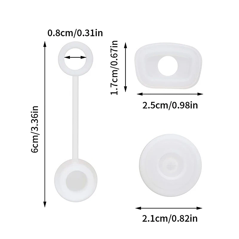 Silicone Straw Hole Grommets With Attached Plugs Mason Jar Lids Airlock Homebrewing Wine Beer Making Reusable Straw Hole Stopper images - 6