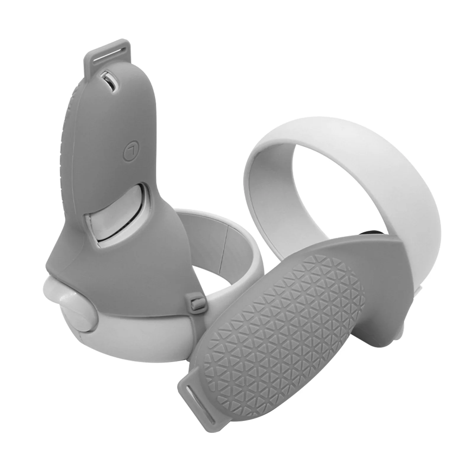 

1pair Full Protection VR Accessories Skin Multifunction Anti Slip Controller Grip Cover Soft Shockproof For Oculus Quest 2