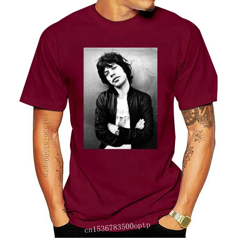 

2022 MICK JAGGER ROCK N ROLL серая футболка всех размеров