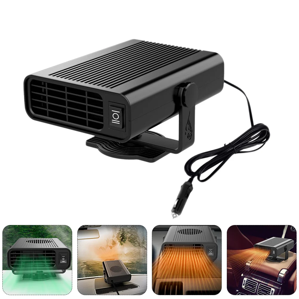 

Car Heater Portable Fan Defroster Defogger 12V That Lighter Forwindshield Auto Automobile Plug Vehicle Heating Into Plugs