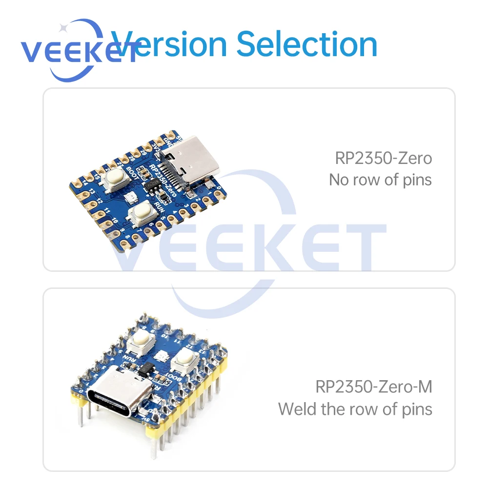 Плата разработки микроконтроллера RP2350-Zero