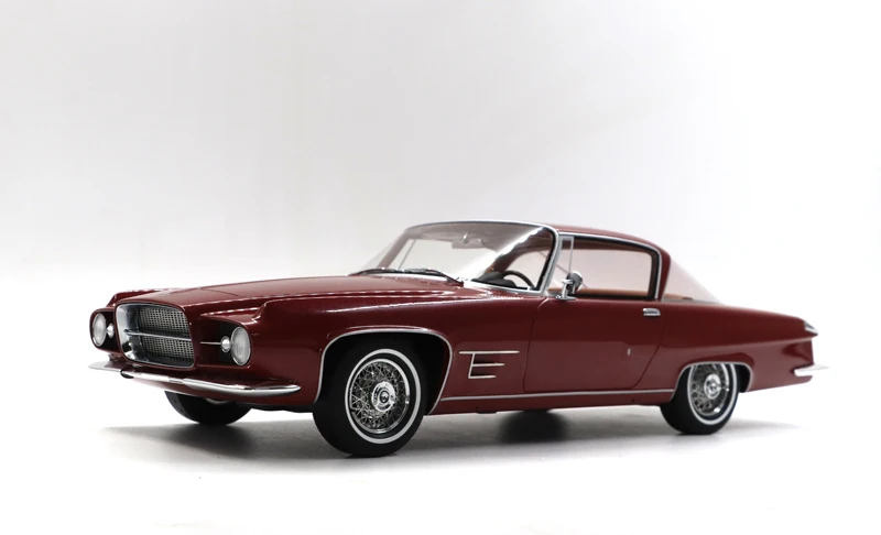 

Модель классического автомобиля BOS 1:18 для Dual Ghia L6 1957, ограниченная серия, металлическая статическая модель автомобиля из смолы, игрушка в подарок