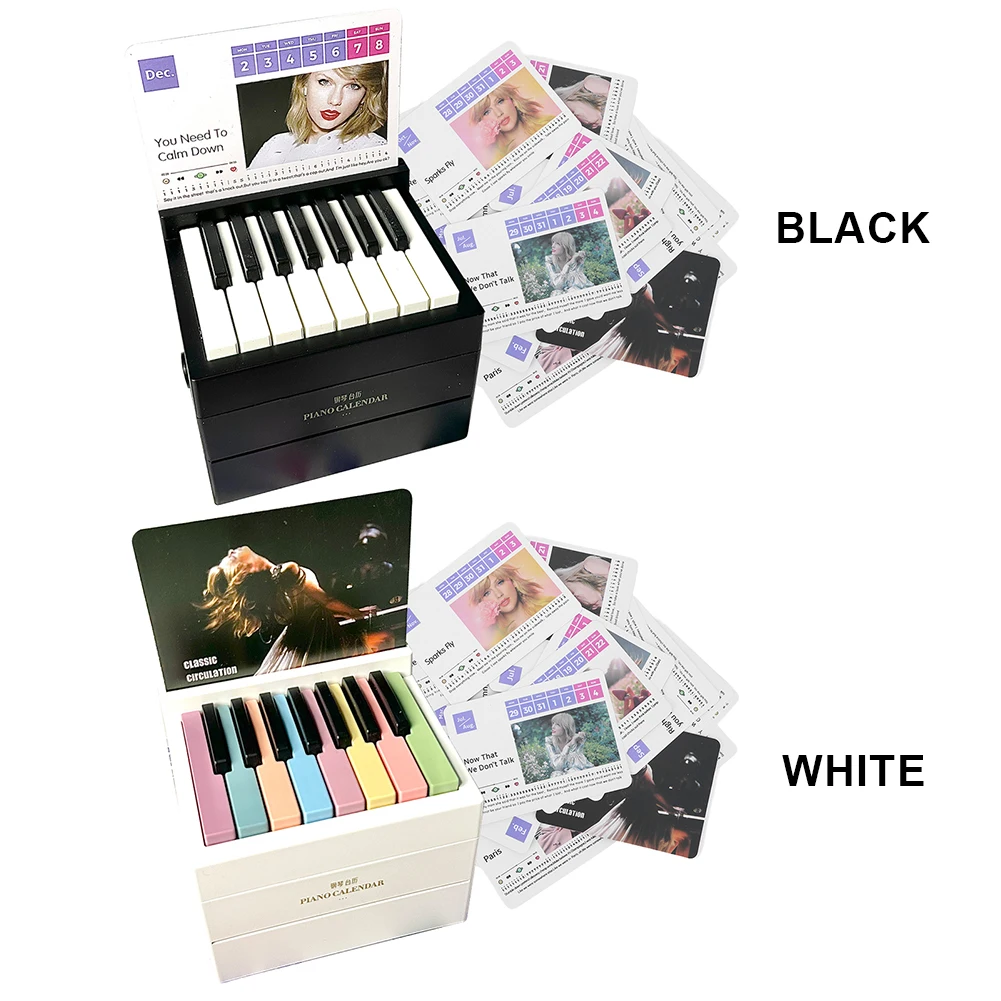 Taylor Piano Calendar 2025 Музыкальный Лист Бумаги Настольная Игрушка Музыкальные