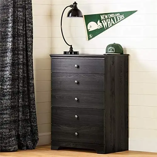 

5-Drawer Chest-Gray Oak