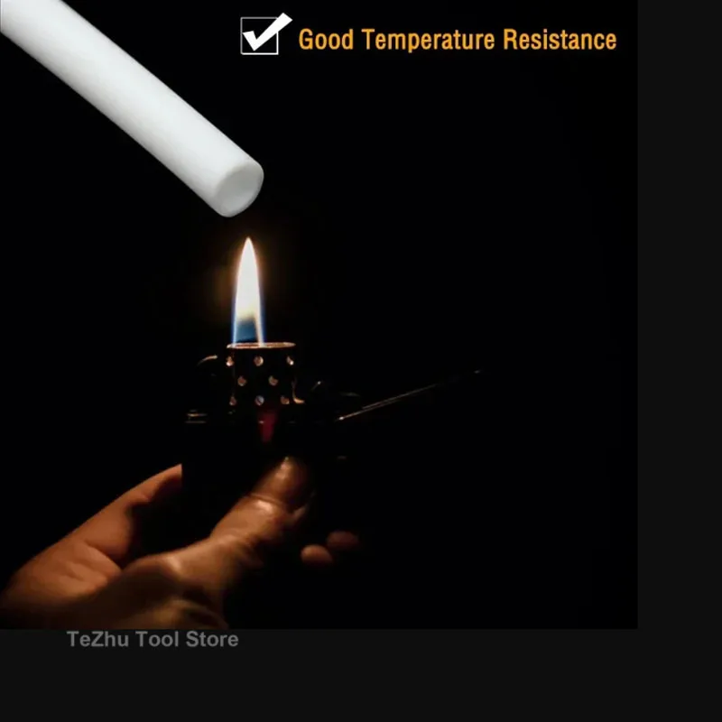 Гибкий нетоксичный силиконовый шланг для пищевых продуктов 0 5 1 2 3 4 6 7 8 10 12 14 16 18 20 25