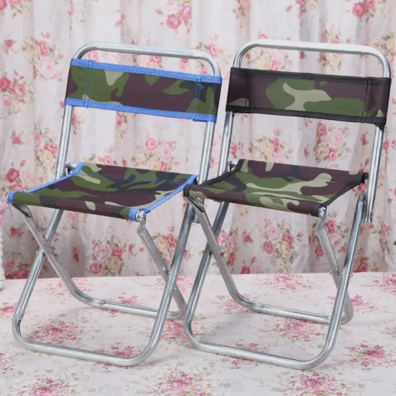 

Outdoor Fishing Chair Aluminium Alloy Stool Seat Hiking Tools Portable Folding Picnic Camping Stool pesca Fishing Accessories
