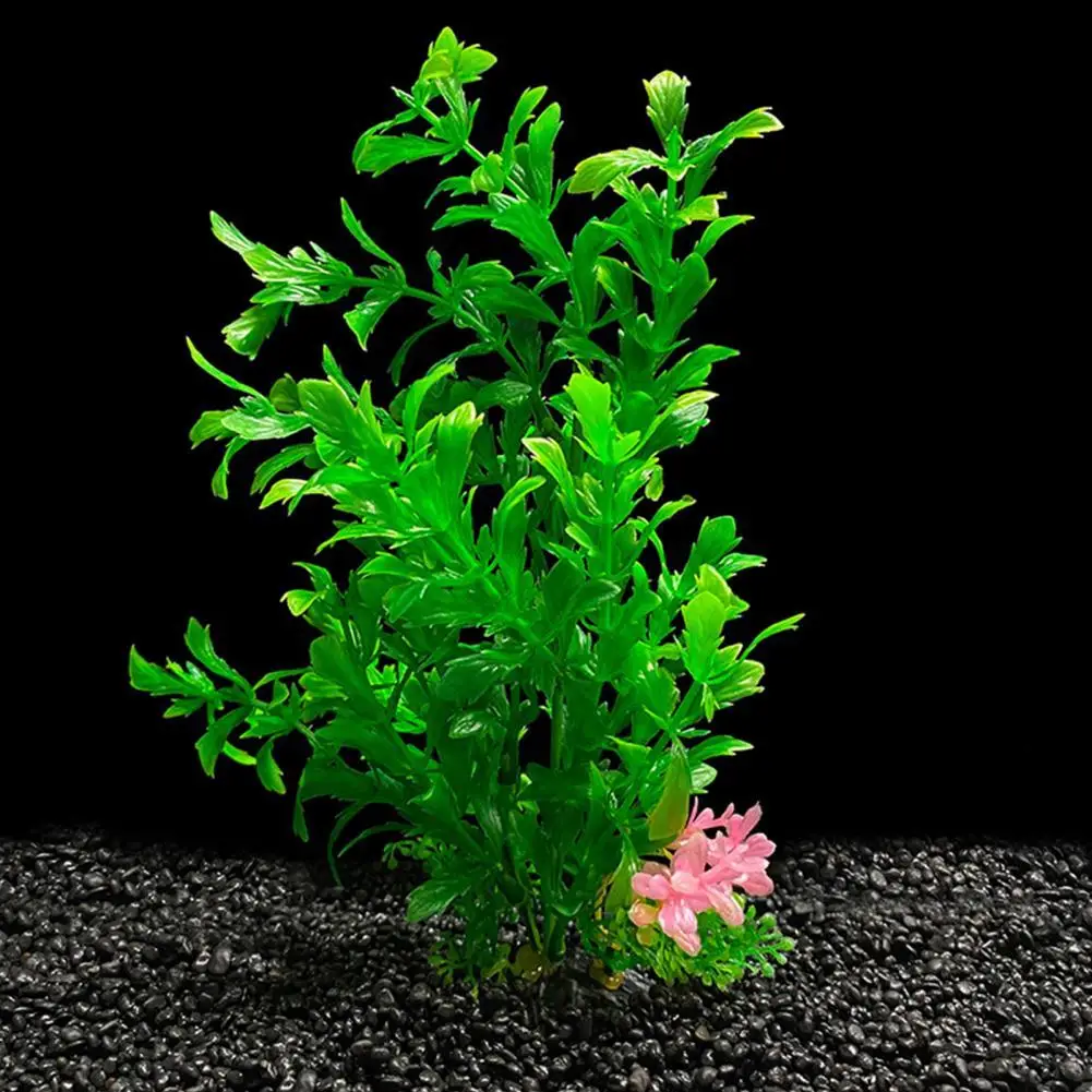 

Harmless High Simulation Long-lasting Aquatics Plants Aquarium Ornament Artificial Plants Artificial Water Weeds
