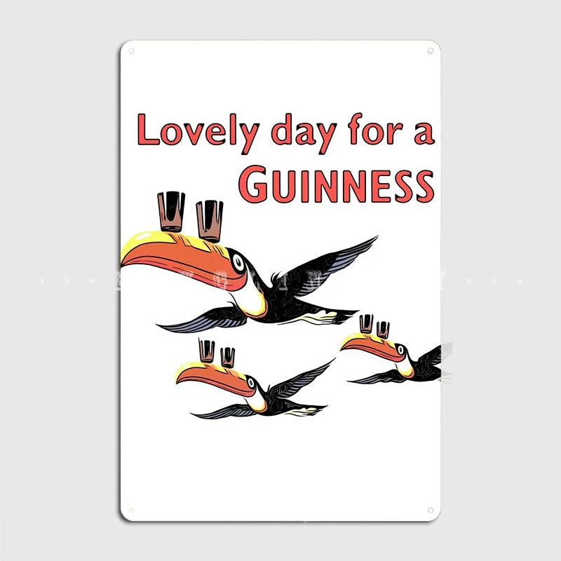 

Плакат с надписью «День гинесса»