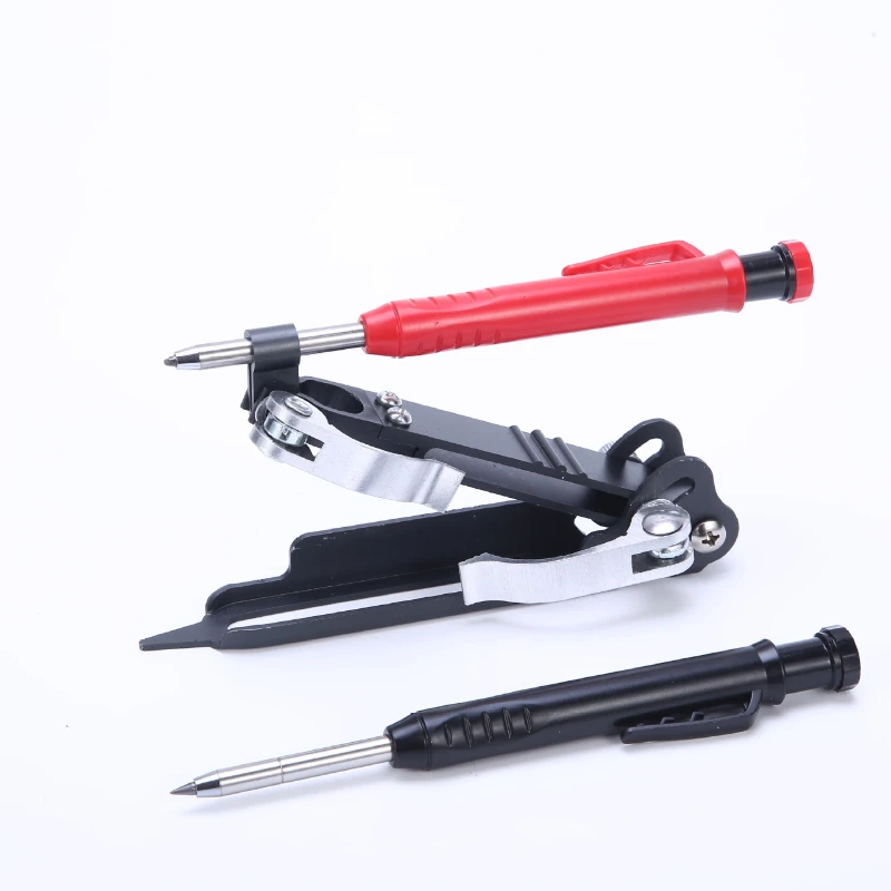 Multi-functional Scribing Tools with Deep Hole Drawing Pencil Carpentry Decoration Worker Drawing/Measuring/Scribing Tools