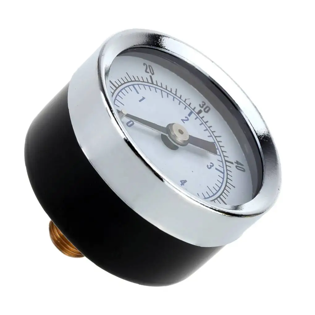 

40mm 0-60psi 1 8 NPT Mini Pressure Gauge Air Compressor Hydraulic Vacuum Gauge Manometer Pressure Tester