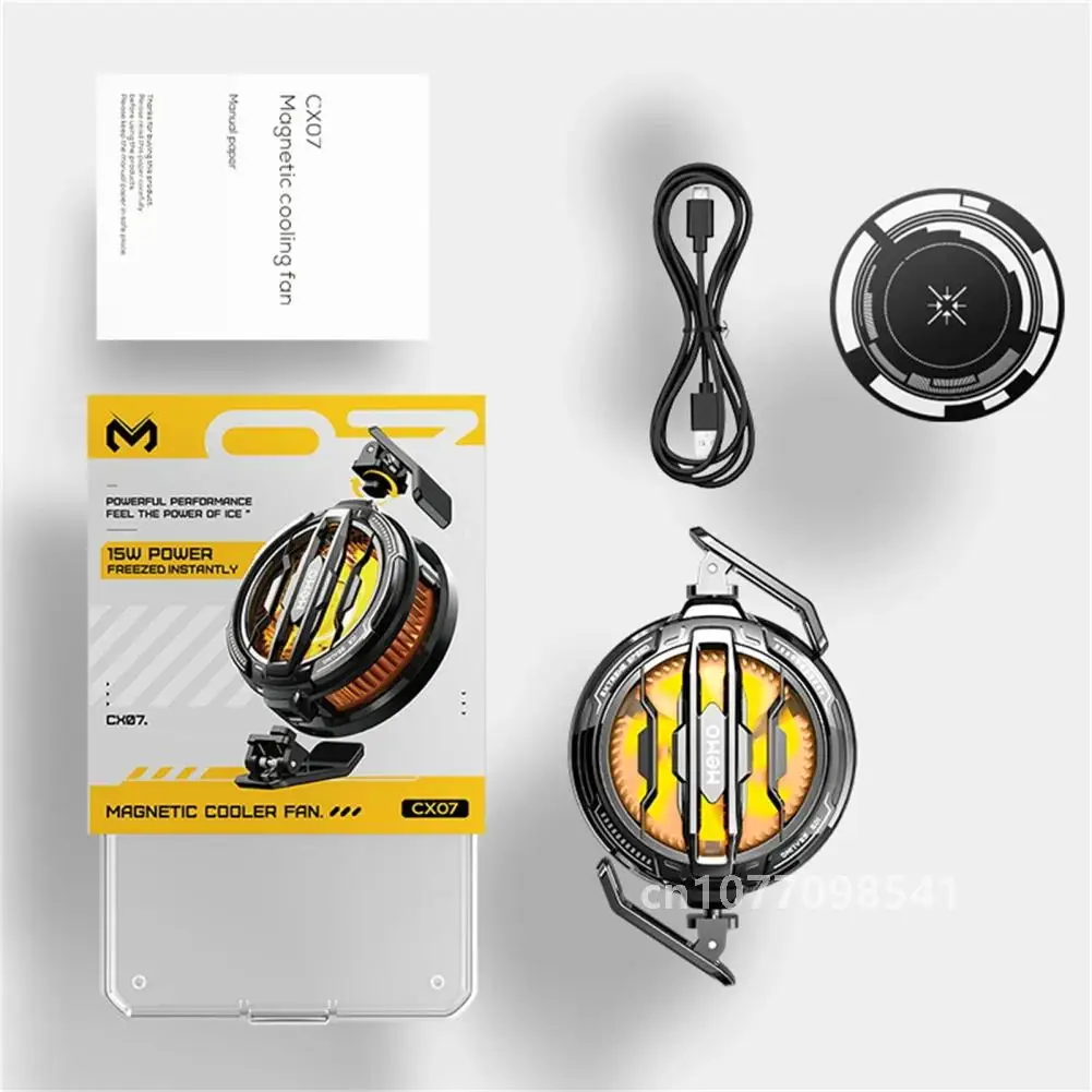 CX07 Кулер для сотового телефона Магнитный радиатор мобильного Охлаждающий