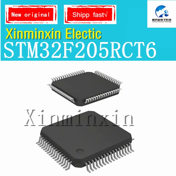

1PCS/lot STM32F205RCT6 LQFP64 IC chip New Original