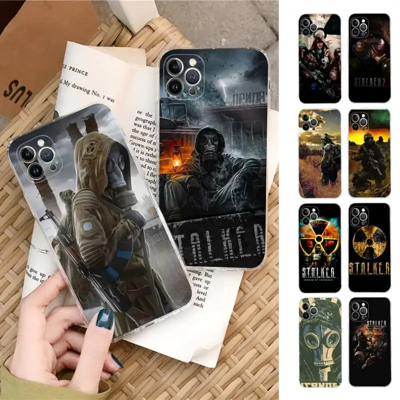 

Stalker Clear Sky Phone Case Silicone Soft for iphone 14 13 12 11 Pro Mini XS MAX 8 7 6 Plus X XS XR Cover
