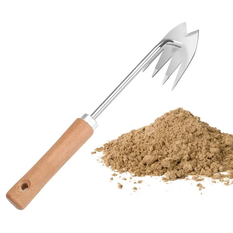 

Ручной инструмент для удаления сорняков, 4 зубца из нержавеющей марганцевой стали