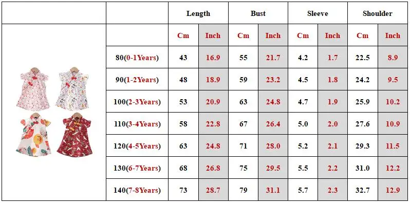 Kid Girl Dress Cheongsam Chinese Style Fashion Cosplay Party Wear Teen Sisters Children Clothing Baby Girl Princess Dress A541 images - 6