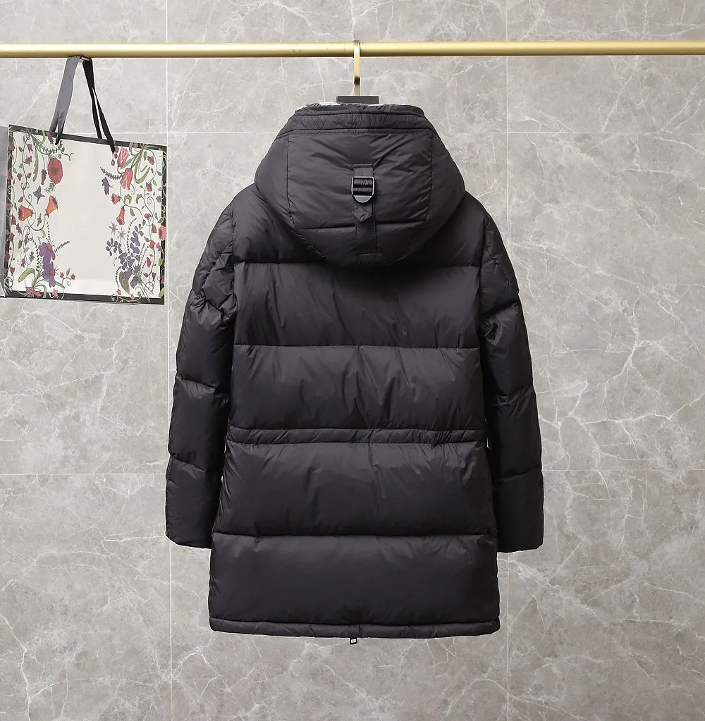 Winter Women's Hooded Winter Jacket Men Parka Men Down Jacket Famous Brand Solid Causal Female Loose Outerwear Puffer Thick Coat