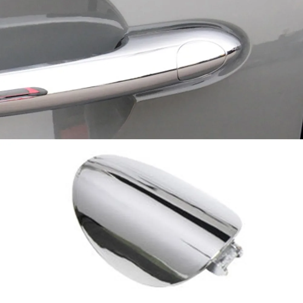 

For Mini Cooper F55 F56 2013-2019 Car Lock Hole Cover Handle Key Hole Side Trim 1.50x0.94inch Cap