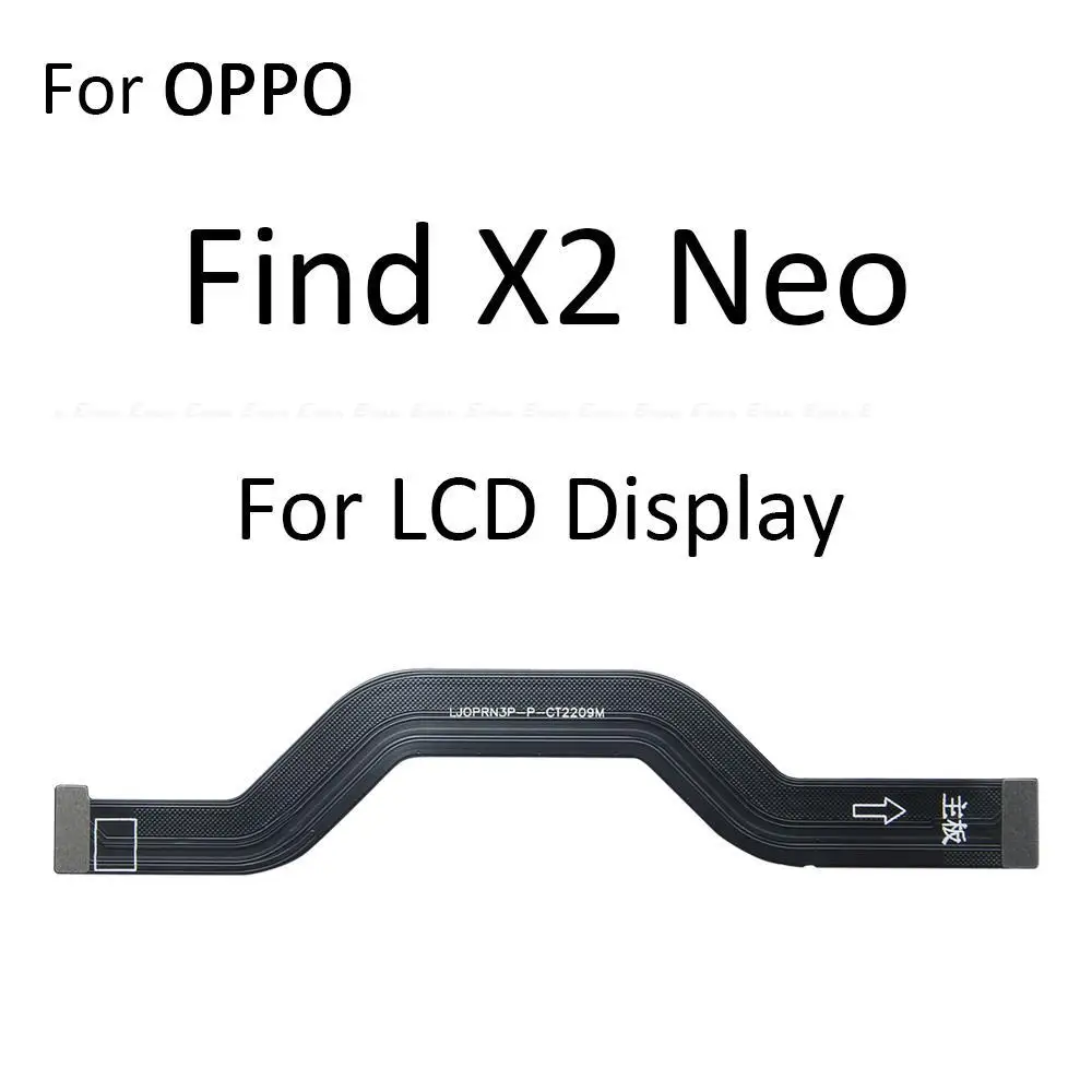 Основная плата разъем ЖК-дисплея гибкий кабель для материнской платы OPPO Find X X2 X3