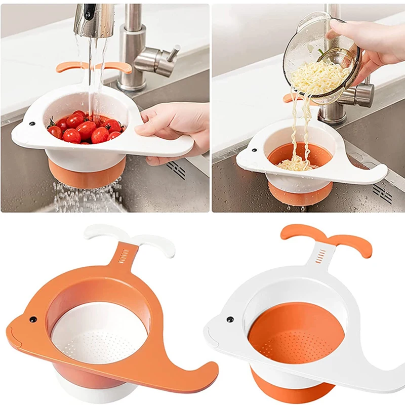 

Сетка для кухонной раковины, дренажная корзина для китайских фруктов и овощей, многофункциональная