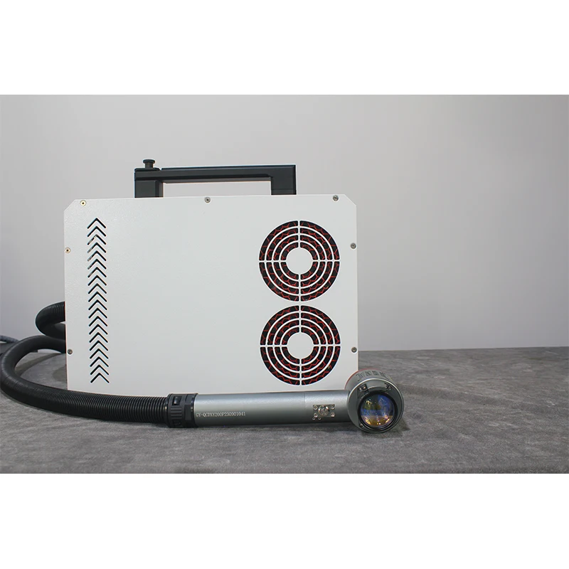 Ручной рюкзак с сертификацией Ce 100 Вт 200 300 500 машина для очистки Волоконным