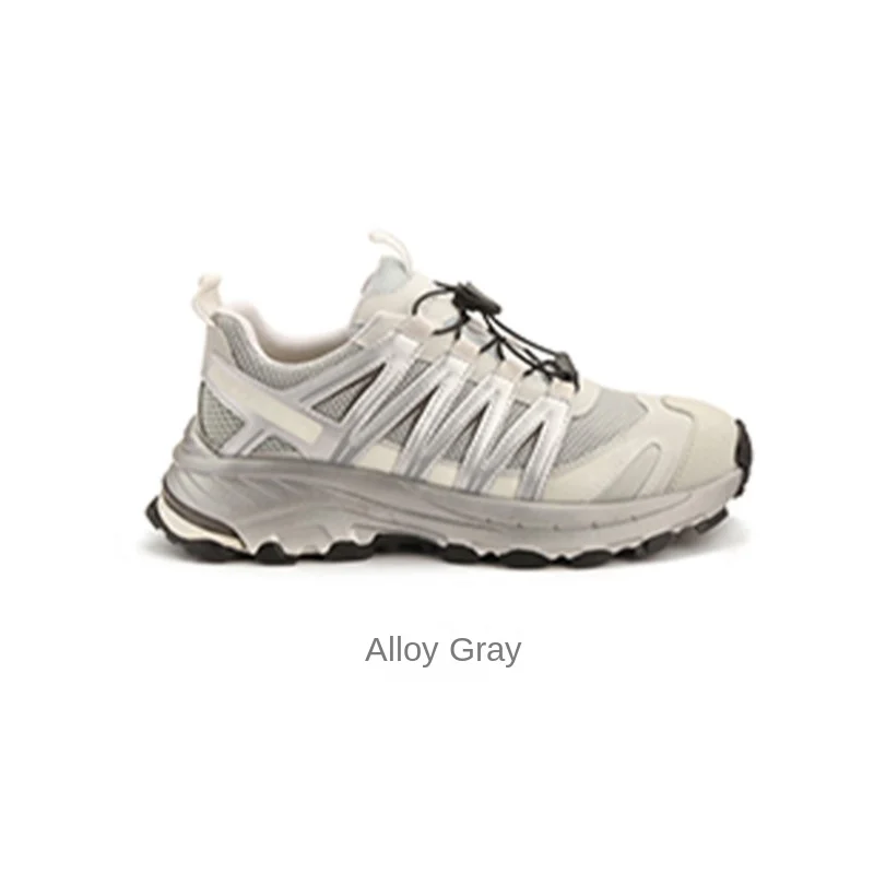 Round Toe Patchwork Breathable Hiking Shoes Dad Shoes Thick Soles Elevated Casual Sports Shoes New For Spring And Autumn 2023