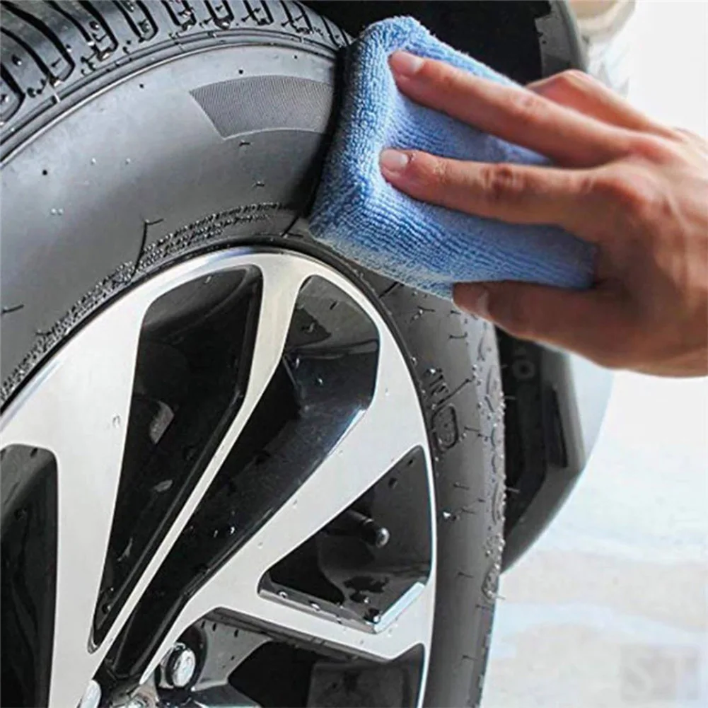 

2pcs Car Cleaning Waxing Polish Microfiber Foam Detailing Sponge Blue 12 * 8* 4cm Fit Applicator Pads Wash Washing Tools