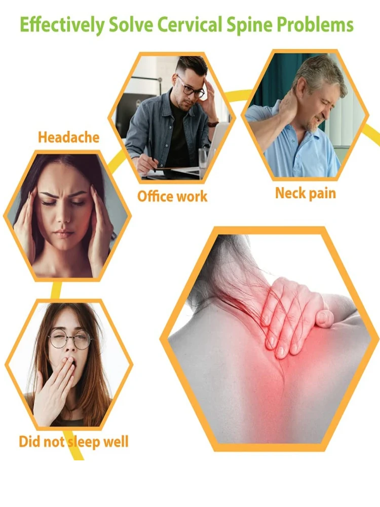 Шейный бандаж поддержка осанки Растяжитель облегчение боли вызванное сгибанием