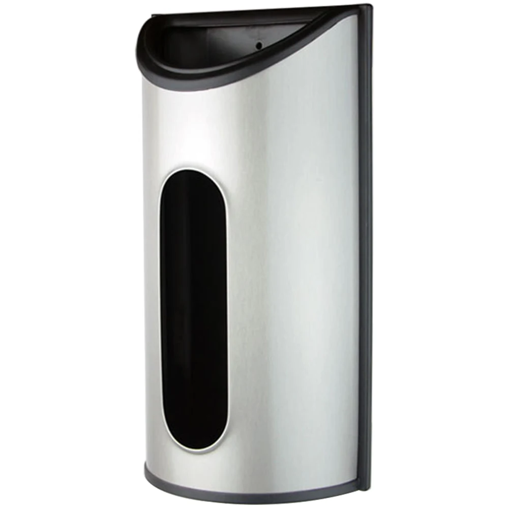 

Bag Dispenser Trash Bag Saver Novelty Wall Mount Holder Stainless Steel Storage Box Carrier Bag Store Organizer Kitchen