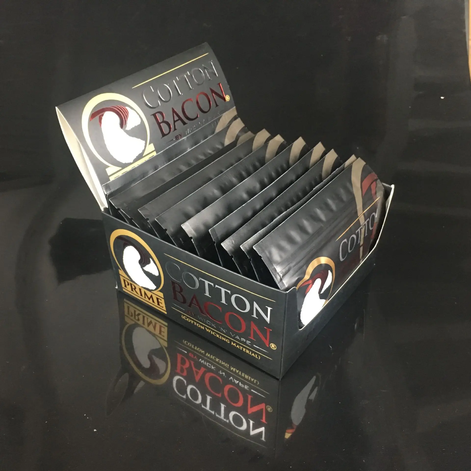 5 шт. электронная сигарета Bacon 100% хлопок Золотая версия подходит для RDA RTA