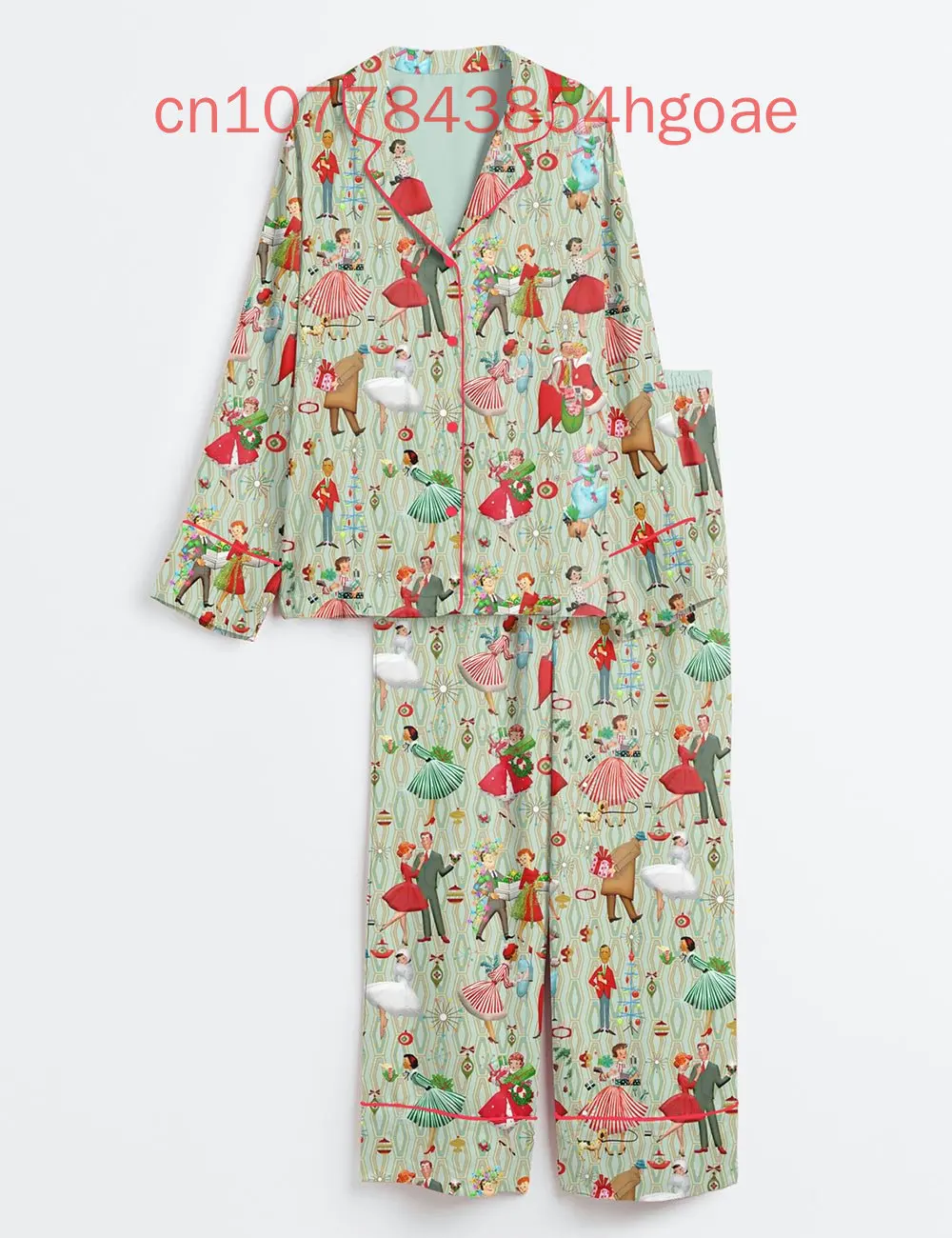 Весенне-летний новый женский комплект 1950-х годов в стиле ретро винтажный