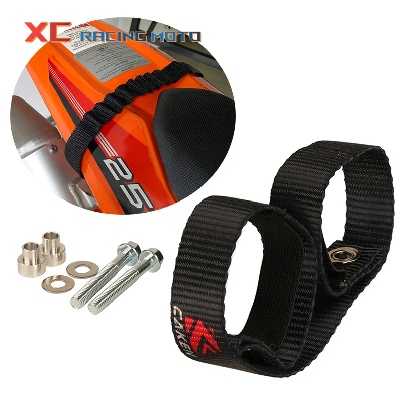 

Motorcycle Rear Holding Fender Pull Belt Strap For KTM EXC SXF XCF XCW XCFW EXCF SMR 125 250 350 400 450 500 505 530 2017-2019