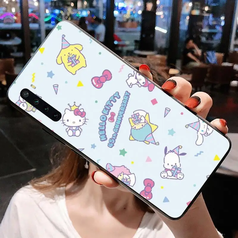 Мультяшный чехол для телефона Sanrio Kuromi Kitty Xiaomi Mi Note 10 Lite 9T Pro xiaomi CC9 9SE |
