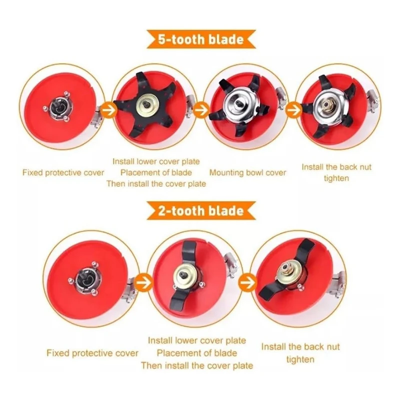 Weeding Disc For Weed Eater Trimmer Heads Eaters Terrain Hill 2PCS