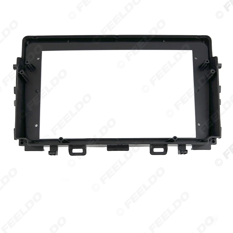 FEELDO автомобильная аудиосистема 9-дюймовый адаптер рамки с большим экраном для KIA