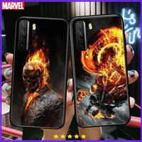 ghost rider marvel black soft cover the pooh for huawei nova 8 7 6 se 5t 7i 5i 5z 5 4 4e 3 3i 3e 2i pro phone case cases